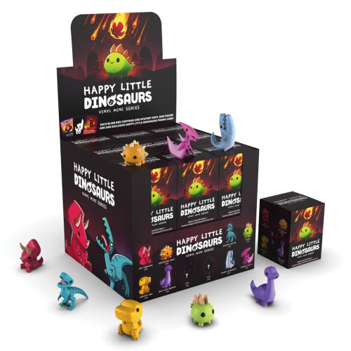 Happy Little Dinosaurs Vinyl Minis | Tee Turtle - Con T de Tlacuache - Tee Turtle