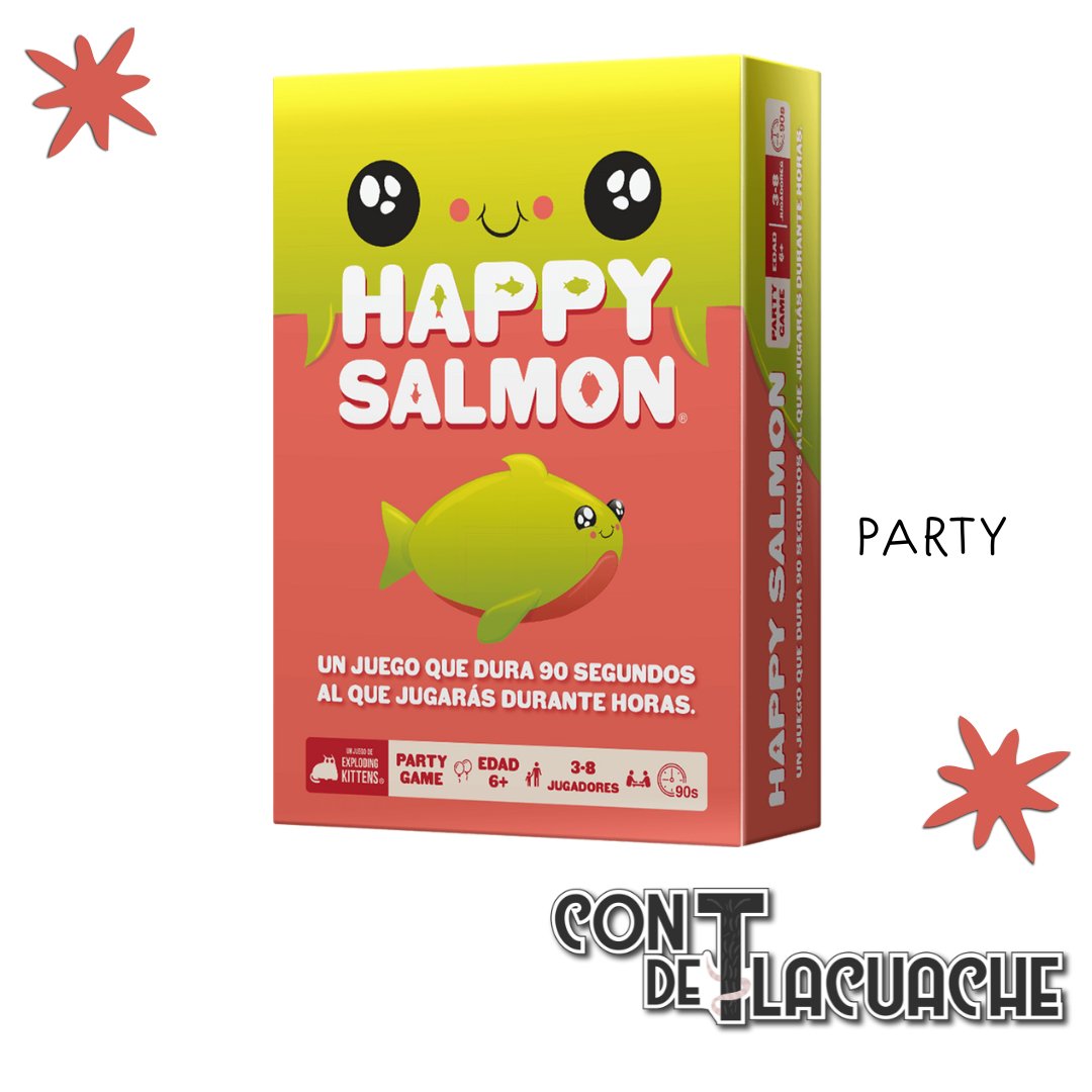 Happy Salmon | Asmodee - Con T de Tlacuache - Asmodee