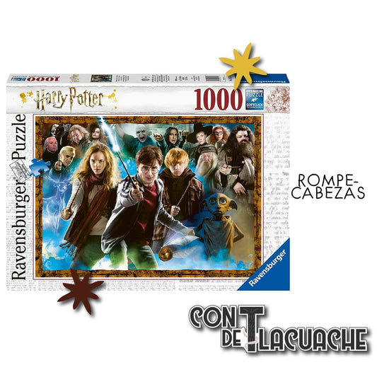 Harry Potter (1000pzas) | Ravensburger - Con T de Tlacuache - Ravensburger