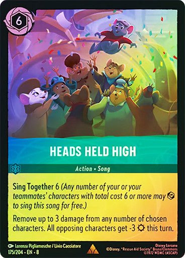 Heads Held High (Cold Foil) - Con T de Tlacuache - Ravensburger
