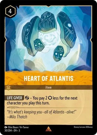 Heart of Atlantis (Non - foil) - Con T de Tlacuache - Ravensburger