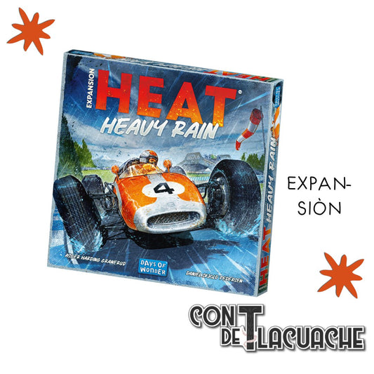 Heat: Pedal to the Metal - Heavy Rain Expansion | Days of Wonder - Con T de Tlacuache - Days of Wonder