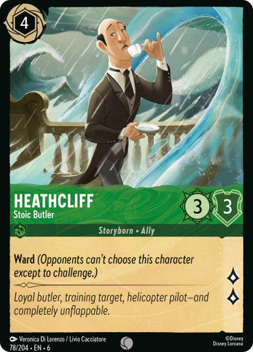 Heathcliff - Stoic Butler ( Non-foil )