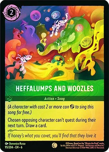Heffalumps and Woozles ( Cold Foil ) - Con T de Tlacuache - Ravensburger