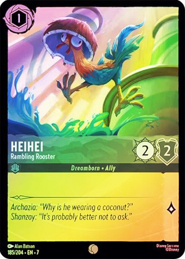 HeiHei - Rambling Rooster (Cold Foil) - Con T de Tlacuache - Ravensburger