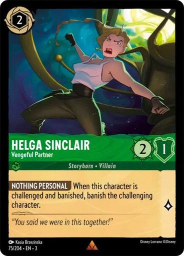 Helga Sinclair - Vengeful Partner (Non - foil) - Con T de Tlacuache - Ravensburger