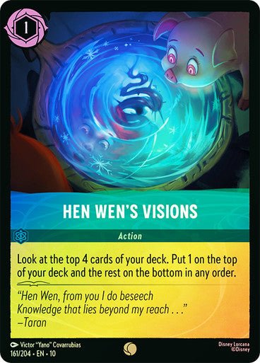 Hen Wen's Visions (Cold Foil) - Con T de Tlacuache - Ravensburger