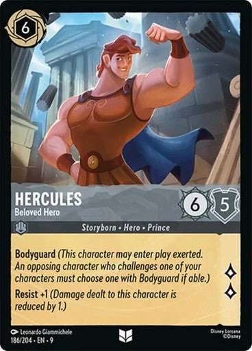 Hercules - Beloved Hero (Non - foil) - Con T de Tlacuache - Ravensburger