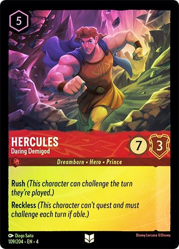 Hercules - Daring Demigod ( Cold Foil ) | Ravesburger - Con T de Tlacuache - Ravensburger