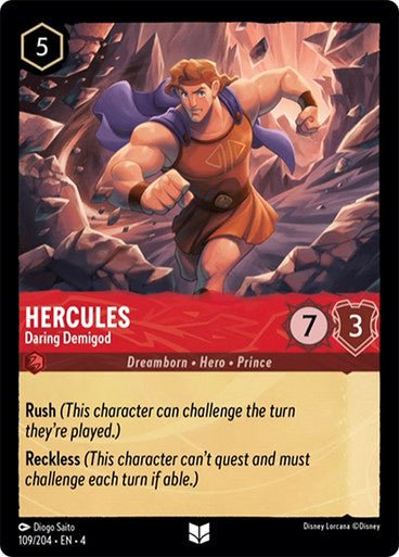 Hercules - Daring Demigod ( Non - foil ) | Ravesburger - Con T de Tlacuache - Ravensburger