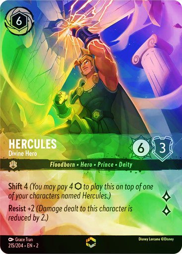 Hercules - Divine Hero (Inkwash Foil) - Con T de Tlacuache - Ravensburger