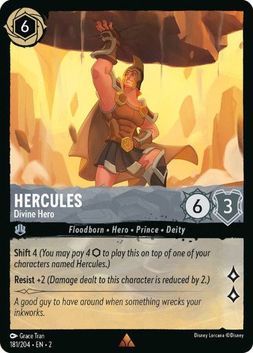 Hercules - Divine Hero (Non - foil) - Con T de Tlacuache - Ravensburger