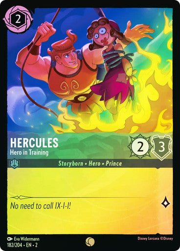 Hercules - Hero in Training (Cold Foil) - Con T de Tlacuache - Ravensburger