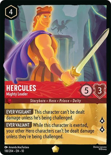 Hercules (Non - foil) - Con T de Tlacuache - Ravensburger