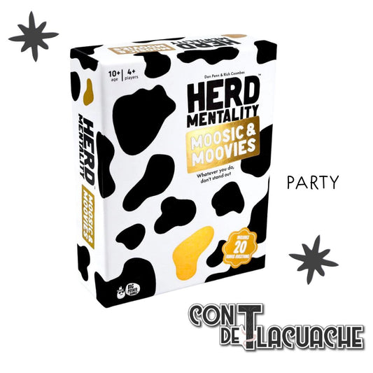 Herd Mentality: Moosic & Moovies | Big Potato Games - Con T de Tlacuache - Big Potato Games