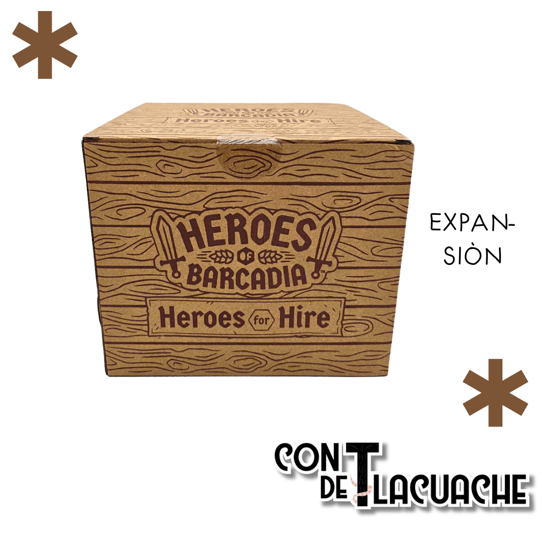 Heroes Barcadia Heroes for Hire Expansion Pack | Rollacrit - Con T de Tlacuache - Rollacrit Corp