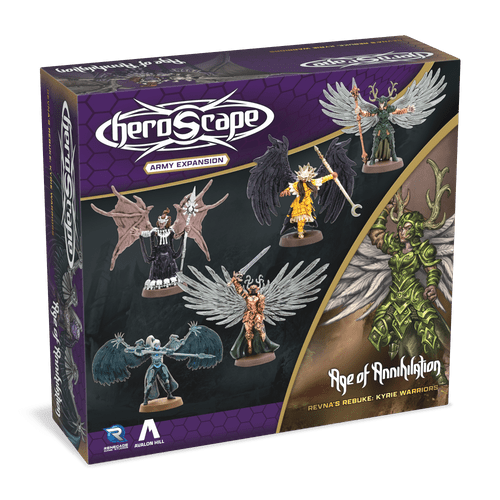 Heroscape Revna's Rebuke - Kyrie Warriors Army Expansion - Con T de Tlacuache - Renegade Game Studios