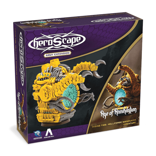 Heroscape Rising Tide - Hellforge Mandukor Army Expansion - Con T de Tlacuache - Renegade Game Studios