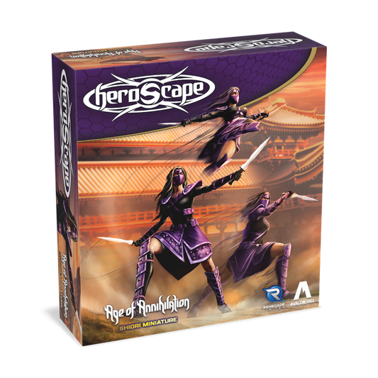 HEROSCAPE Shiori Miniature - Con T de Tlacuache - Renegade Game Studios