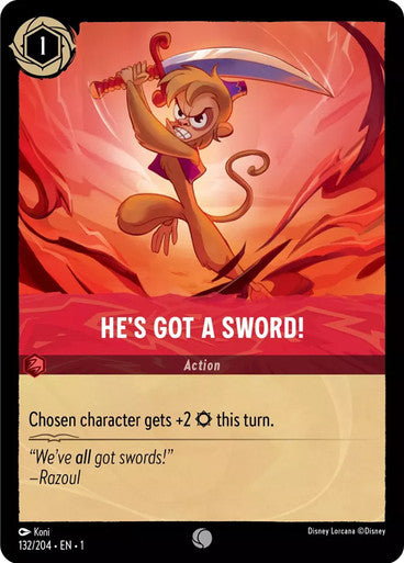 He's Got a Sword! ( Non-foil )