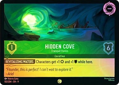 Hidden Cove - Tranquil Haven (Cold Foil) - Con T de Tlacuache - Ravensburger