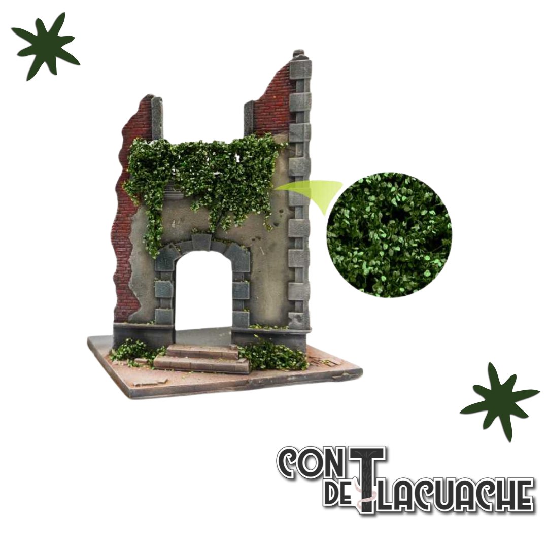 Hiedra modelismo / Ivy sheets - Birch Summer | Green Stuff World - Con T de Tlacuache - Green Stuff World