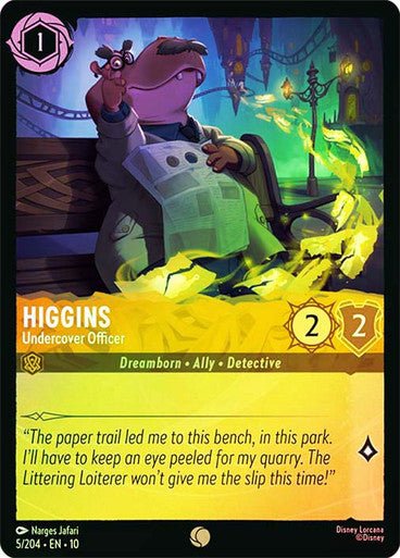 Higgins (Cold Foil) - Con T de Tlacuache - Ravensburger