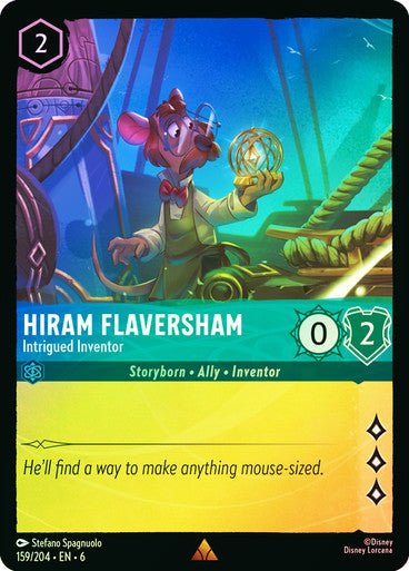 Hiram Flaversham - Intrigued Inventor ( Cold Foil ) - Con T de Tlacuache - Ravensburger
