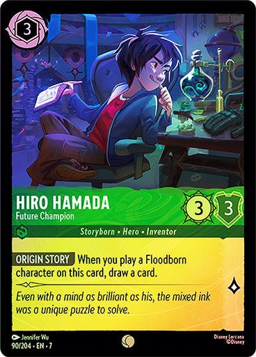 Hiro Hamada - Future Champion (Cold Foil) - Con T de Tlacuache - Ravensburger