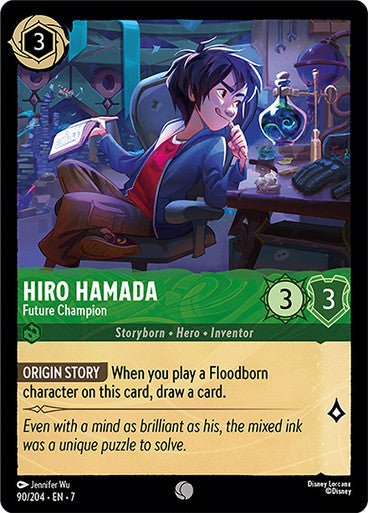 Hiro Hamada - Future Champion (Non - foil) - Con T de Tlacuache - Ravensburger