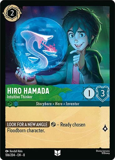 Hiro Hamada - Intuitive Thinker (Non - foil) - Con T de Tlacuache - Ravensburger