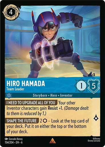 Hiro Hamada - Team Leader ( Non-foil )