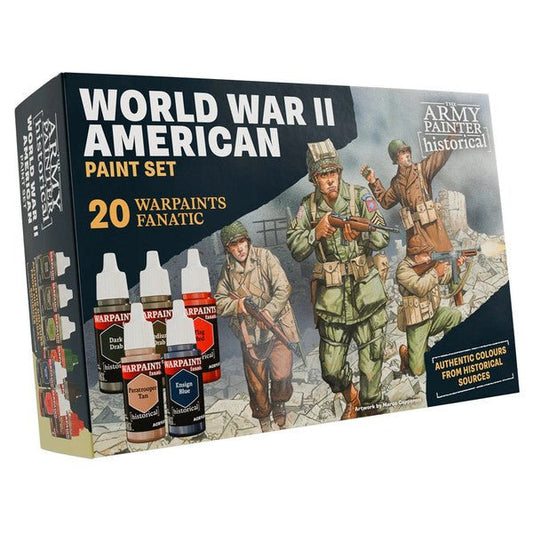Historical: WWII American Paint Set | Army Painter - Con T de Tlacuache - The Army Painter