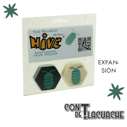 Hive: The Pillbug Exp | Asmodee - Con T de Tlacuache - Con T de Tlacuache
