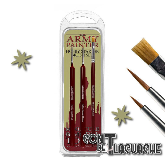 Hobby Starter Brush Set | The Army Painter - Con T de Tlacuache - The Army Painter