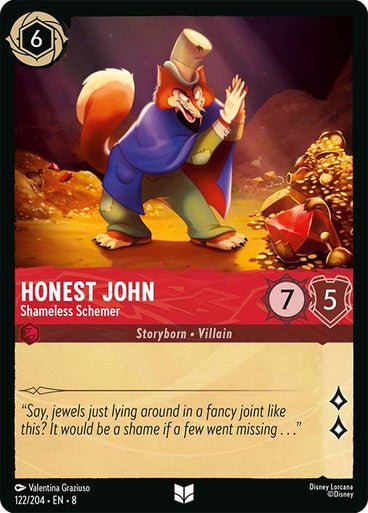 Honest John - Shameless Schemer (Non - foil) - Con T de Tlacuache - Ravensburger