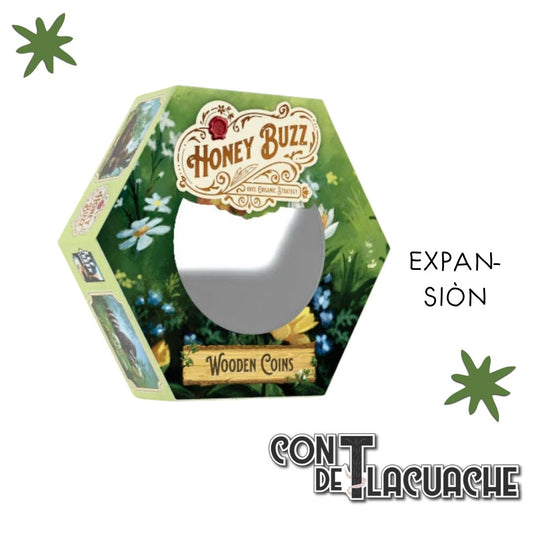 Honey Buzz Wooden Coins | Elf Creek Games - Con T de Tlacuache - Con T de Tlacuache