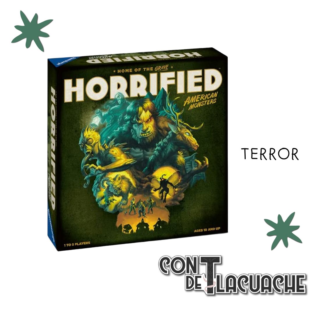 Horrified: American Monsters | Ravensburger - Con T de Tlacuache - Ravensburger