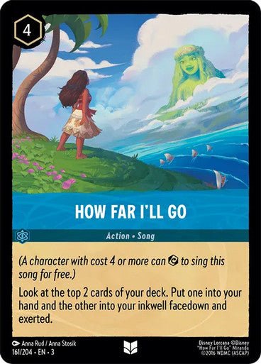 How Far I'll Go (Non - foil) - Con T de Tlacuache - Ravensburger