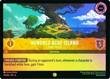 Hundred Acre Island - Pooh's Home ( Cold Foil ) - Con T de Tlacuache - Ravensburger
