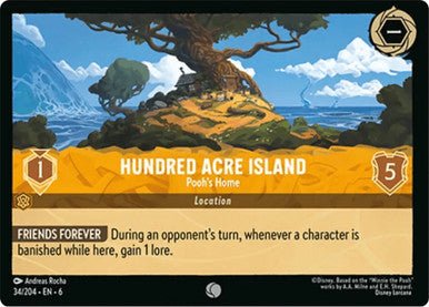 Hundred Acre Island - Pooh's Home ( Non - foil ) - Con T de Tlacuache - Ravensburger