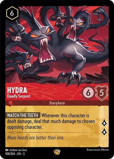 Hydra - Deadly Serpent (Non - foil) - Con T de Tlacuache - Ravensburger