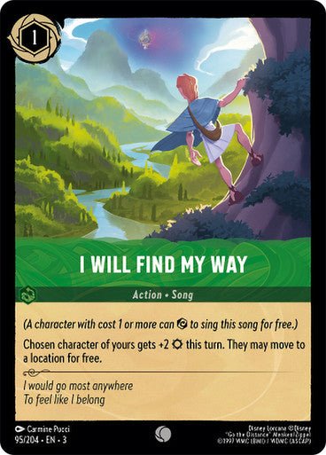 I Will Find My Way (Non - foil) - Con T de Tlacuache - Ravensburger