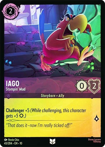 Iago (Cold Foil) - Con T de Tlacuache - Ravensburger