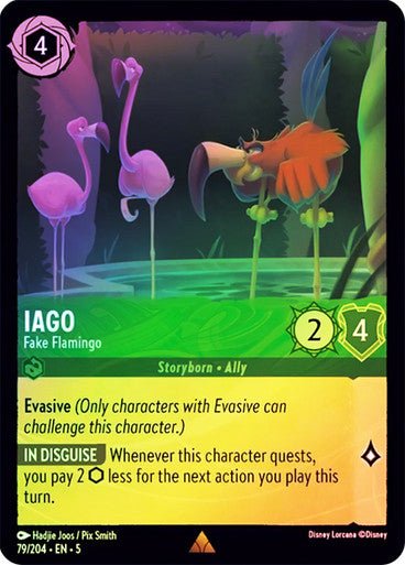 Iago - Fake Flamingo (Cold Foil ) - Con T de Tlacuache - Ravensburger