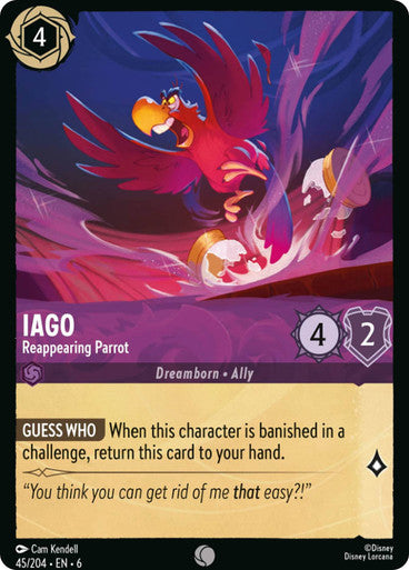 Iago - Reappearing Parrot ( Non-foil )