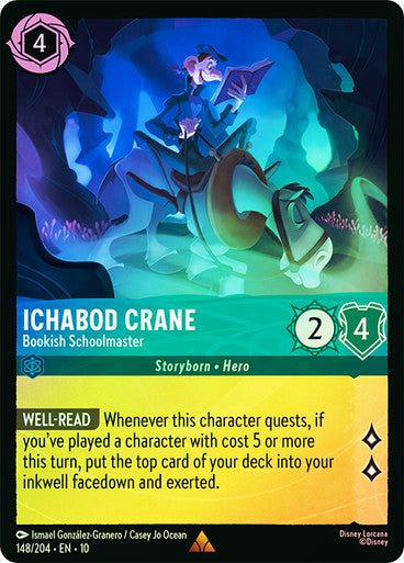 Ichabod Crane (Cold Foil) - Con T de Tlacuache - Ravensburger