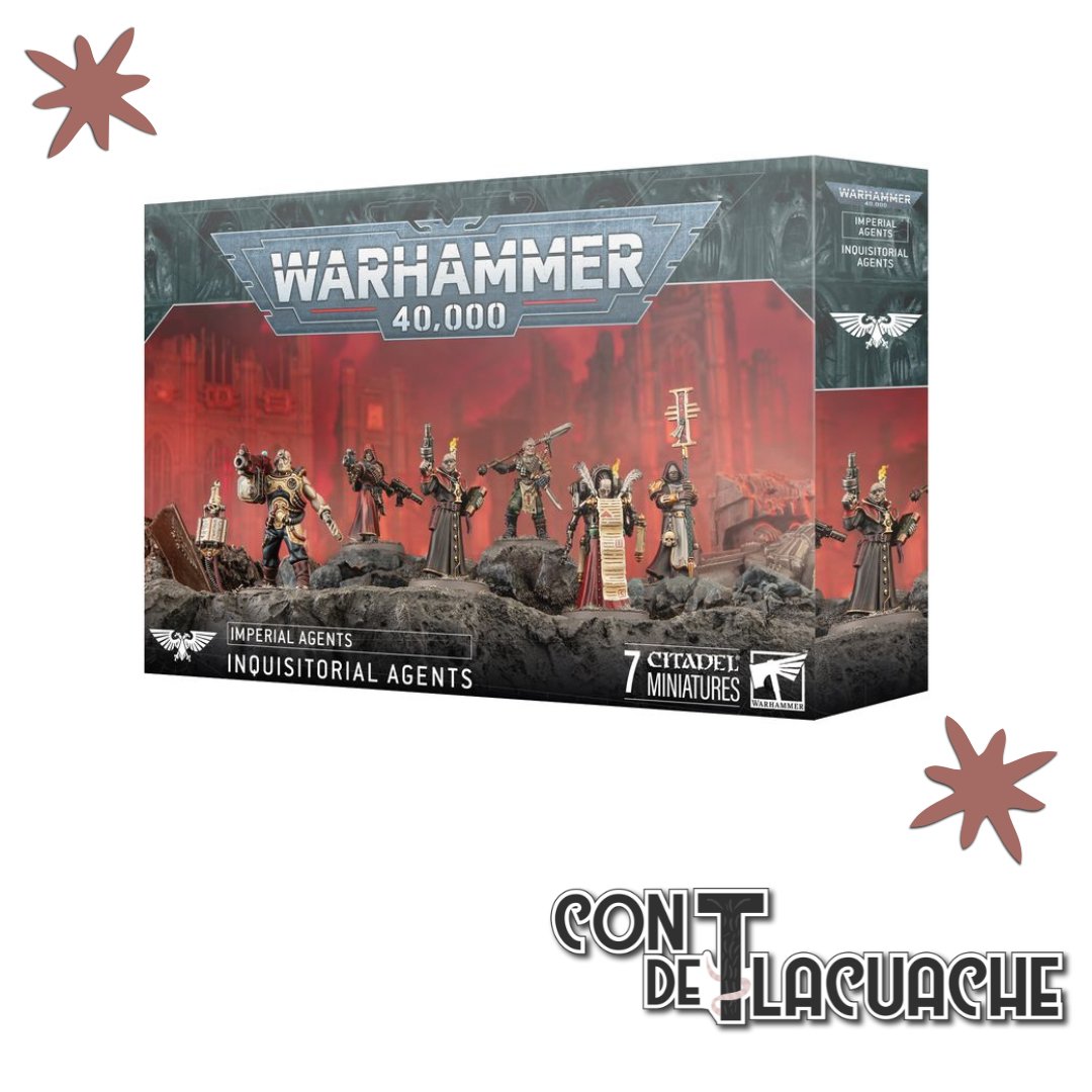 Imperial Agents Inquisitorial Agents | Games Workshop - Con T de Tlacuache - Games Workshop