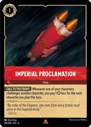 Imperial Proclamation ( Non-foil ) | Ravesburger