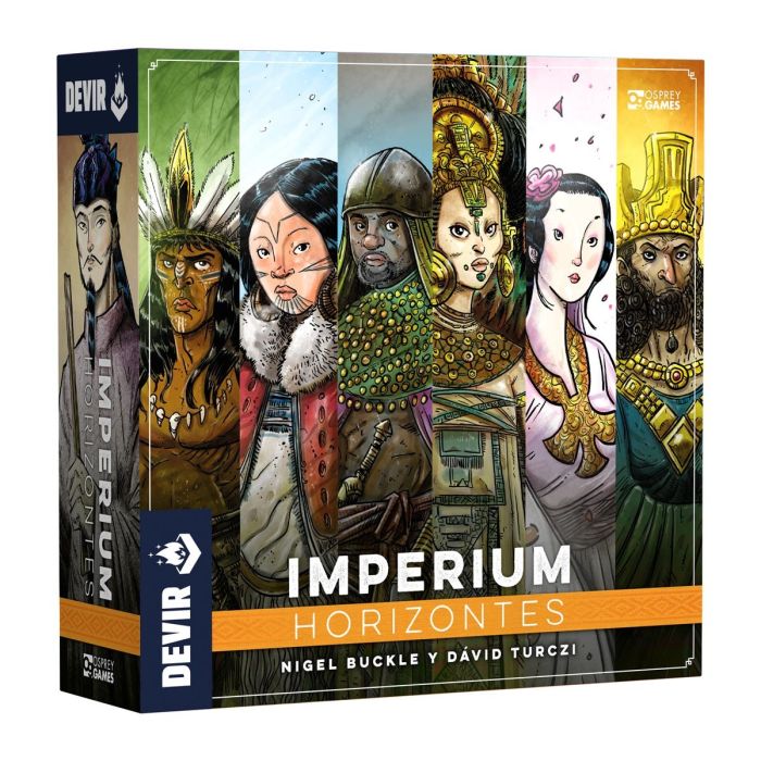 Imperium: Horizontes juego en caja de Devir